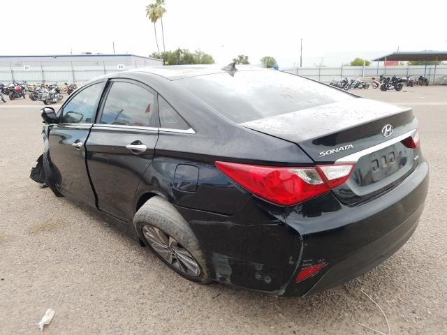 Photo 2 VIN: 5NPEC4AC7EH883800 - HYUNDAI SONATA SE 