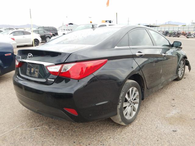 Photo 3 VIN: 5NPEC4AC7EH883800 - HYUNDAI SONATA SE 