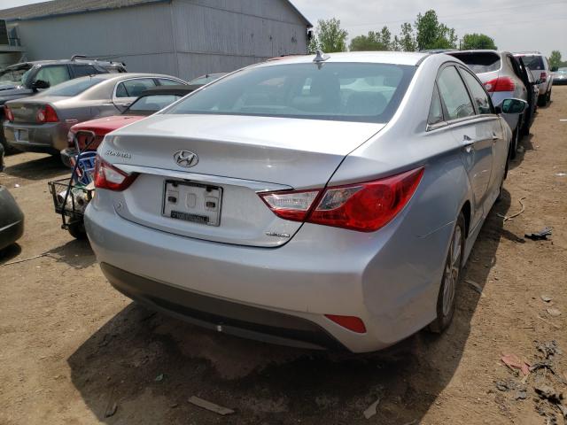 Photo 3 VIN: 5NPEC4AC7EH887037 - HYUNDAI SONATA SE 