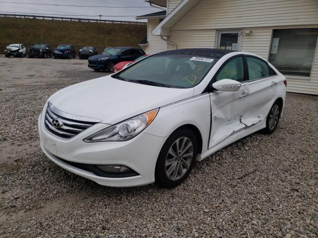 Photo 1 VIN: 5NPEC4AC7EH905181 - HYUNDAI SONATA SE 