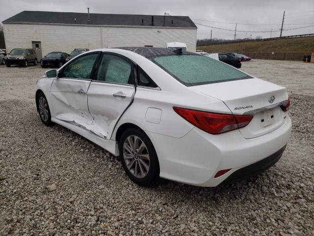 Photo 2 VIN: 5NPEC4AC7EH905181 - HYUNDAI SONATA SE 