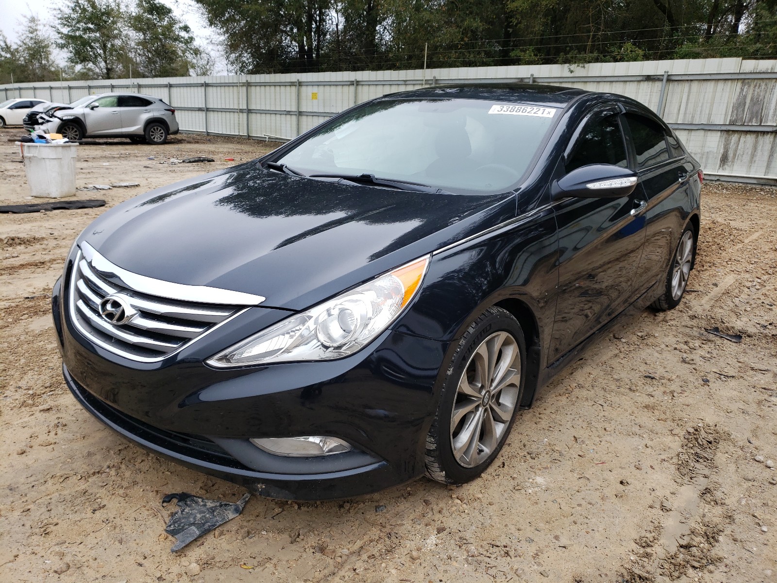 Photo 1 VIN: 5NPEC4AC7EH916987 - HYUNDAI SONATA SE 