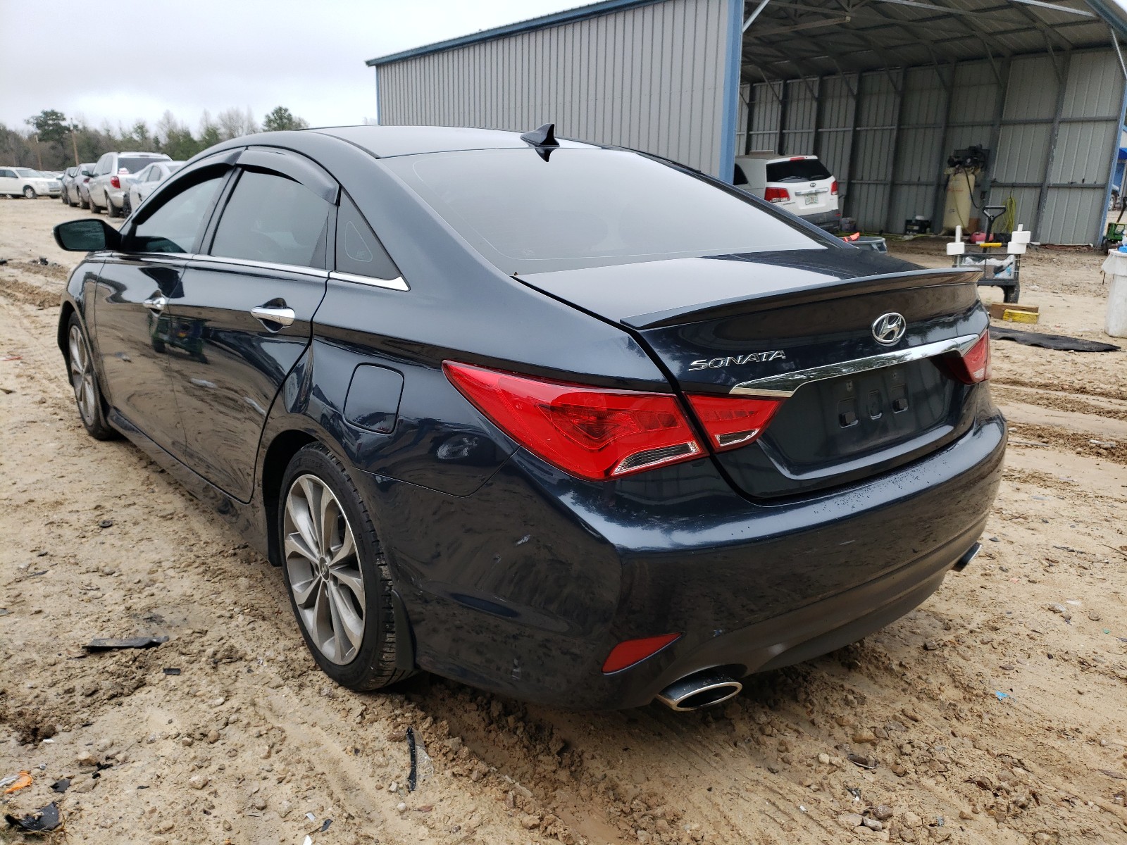 Photo 2 VIN: 5NPEC4AC7EH916987 - HYUNDAI SONATA SE 