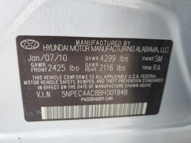 Photo 11 VIN: 5NPEC4AC8BH001948 - HYUNDAI SONATA SE 