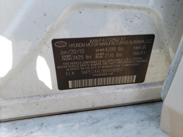 Photo 11 VIN: 5NPEC4AC8BH006857 - HYUNDAI SONATA 