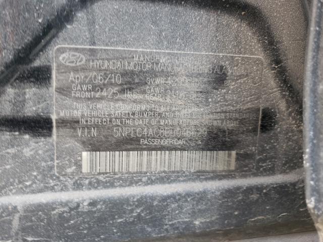 Photo 9 VIN: 5NPEC4AC8BH046629 - HYUNDAI SONATA SE 