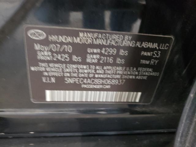 Photo 9 VIN: 5NPEC4AC8BH068937 - HYUNDAI SONATA SE 