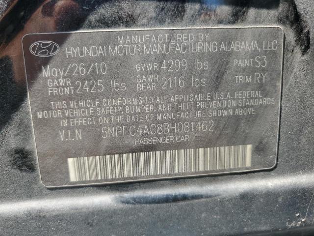 Photo 11 VIN: 5NPEC4AC8BH081462 - HYUNDAI SONATA 