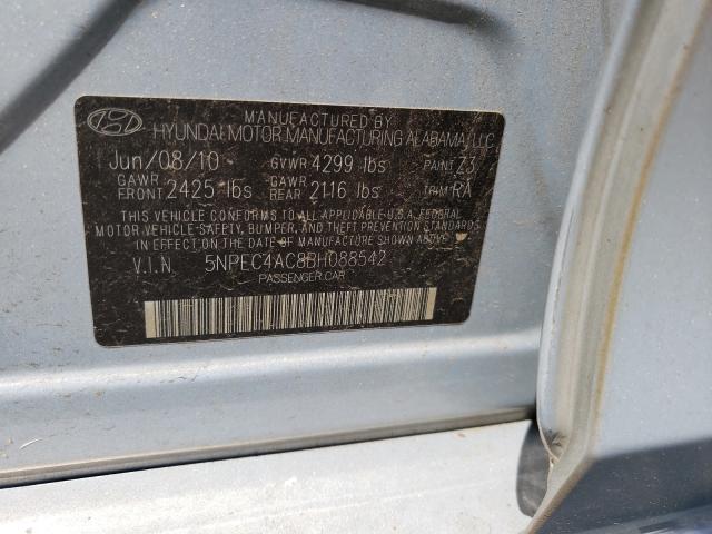 Photo 9 VIN: 5NPEC4AC8BH088542 - HYUNDAI SONATA SE 