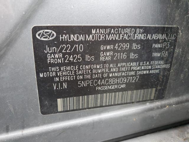 Photo 11 VIN: 5NPEC4AC8BH097127 - HYUNDAI SONATA SE 