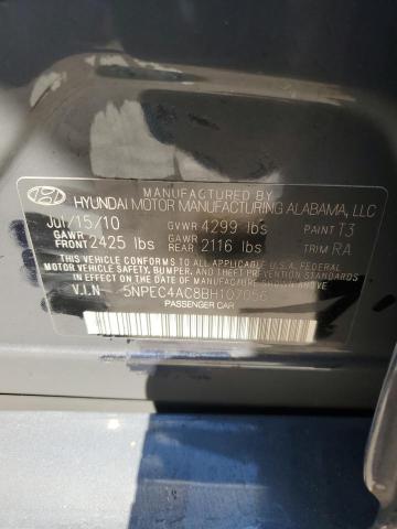 Photo 11 VIN: 5NPEC4AC8BH107056 - HYUNDAI SONATA 