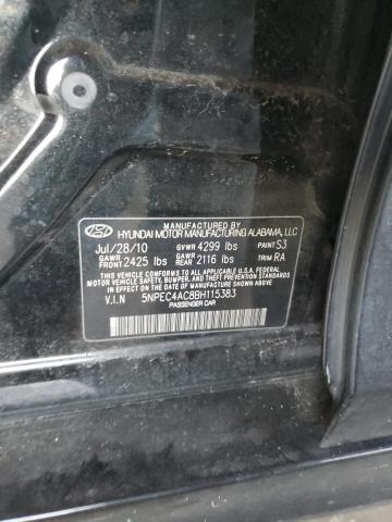 Photo 11 VIN: 5NPEC4AC8BH115383 - HYUNDAI SONATA SE 