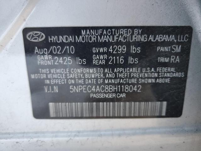 Photo 12 VIN: 5NPEC4AC8BH118042 - HYUNDAI SONATA 