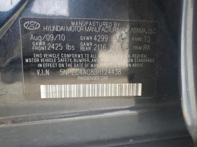 Photo 11 VIN: 5NPEC4AC8BH124438 - HYUNDAI SONATA SE 