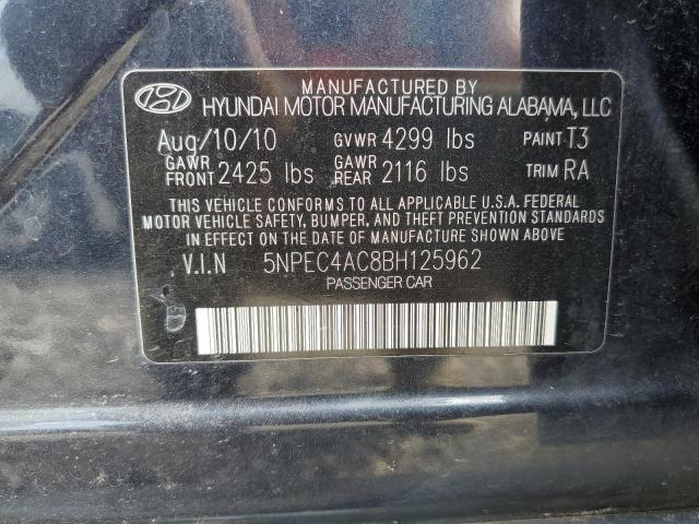 Photo 12 VIN: 5NPEC4AC8BH125962 - HYUNDAI SONATA SE 