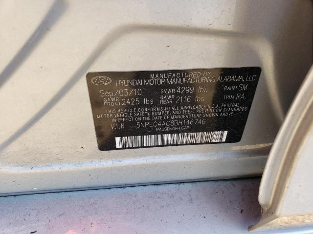 Photo 12 VIN: 5NPEC4AC8BH146746 - HYUNDAI SONATA SE 