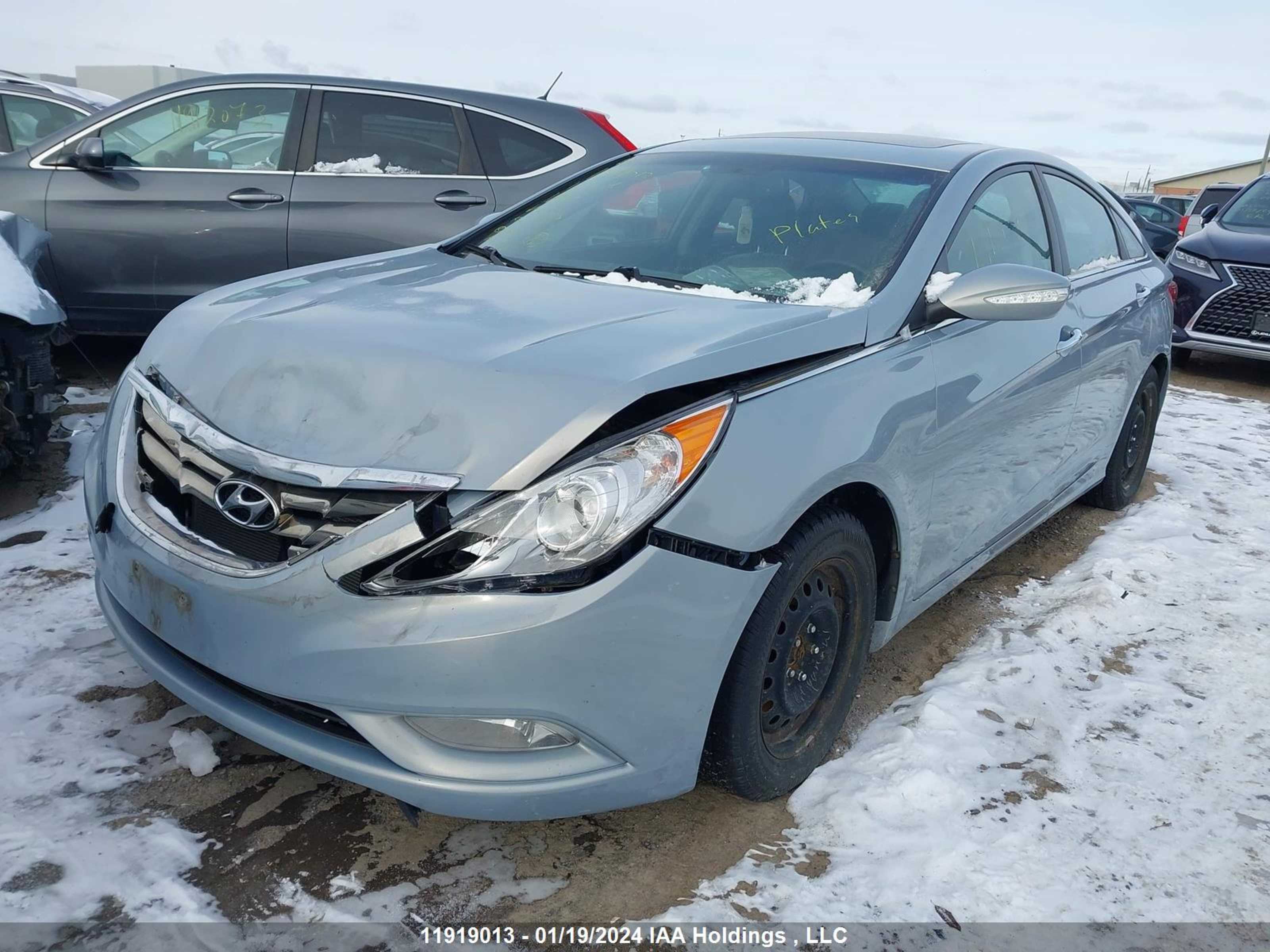 Photo 1 VIN: 5NPEC4AC8BH165880 - HYUNDAI SONATA 