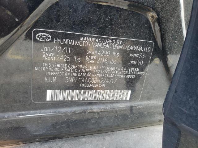 Photo 11 VIN: 5NPEC4AC8BH224717 - HYUNDAI SONATA 