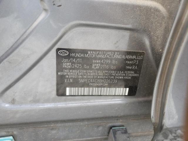 Photo 11 VIN: 5NPEC4AC8BH226239 - HYUNDAI SONATA 