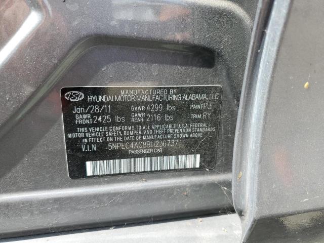 Photo 12 VIN: 5NPEC4AC8BH236737 - HYUNDAI SONATA SE 