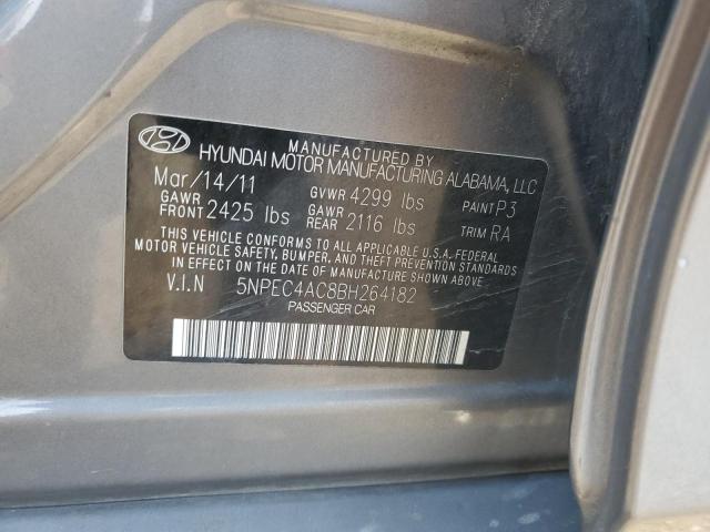 Photo 11 VIN: 5NPEC4AC8BH264182 - HYUNDAI SONATA 