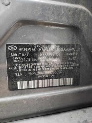 Photo 9 VIN: 5NPEC4AC8BH265896 - HYUNDAI SONATA SE 