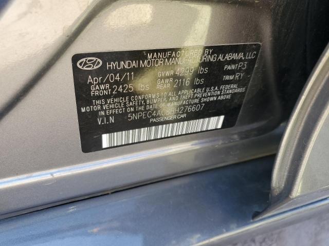 Photo 11 VIN: 5NPEC4AC8BH276607 - HYUNDAI SONATA SE 