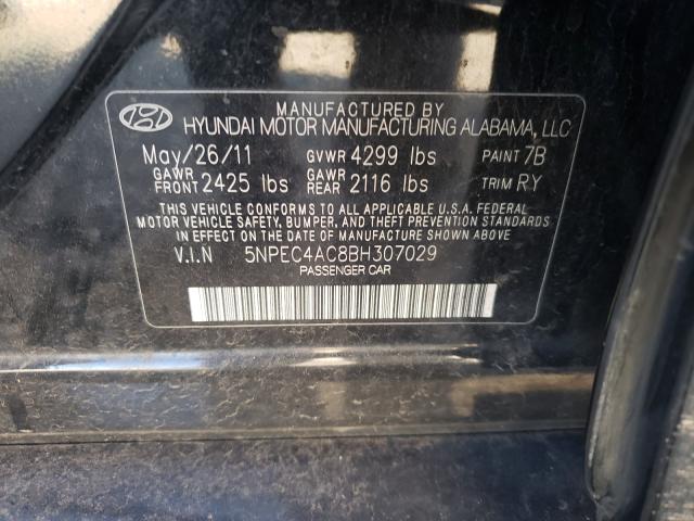 Photo 9 VIN: 5NPEC4AC8BH307029 - HYUNDAI SONATA SE 