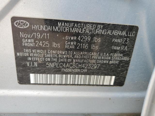 Photo 11 VIN: 5NPEC4AC8CH423297 - HYUNDAI SONATA SE 