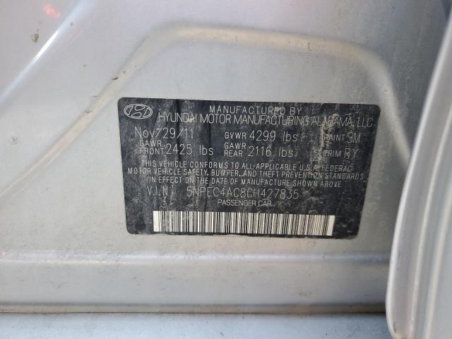 Photo 11 VIN: 5NPEC4AC8CH427835 - HYUNDAI SONATA SE 