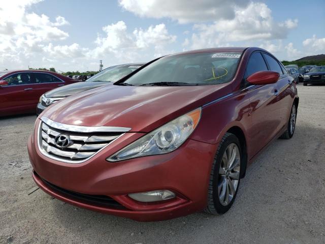 Photo 1 VIN: 5NPEC4AC8DH536149 - HYUNDAI SONATA SE 