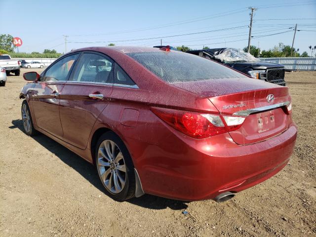 Photo 2 VIN: 5NPEC4AC8DH565358 - HYUNDAI SONATA SE 