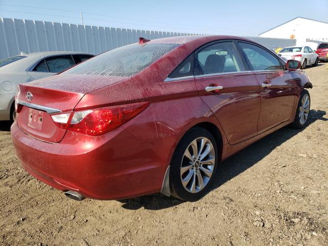 Photo 3 VIN: 5NPEC4AC8DH565358 - HYUNDAI SONATA SE 