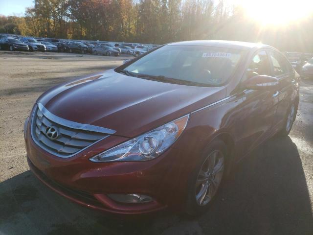 Photo 1 VIN: 5NPEC4AC8DH573623 - HYUNDAI SONATA SE 