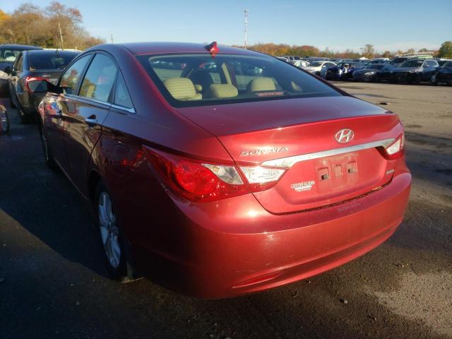 Photo 2 VIN: 5NPEC4AC8DH573623 - HYUNDAI SONATA SE 