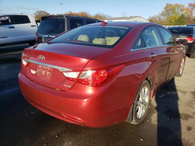 Photo 3 VIN: 5NPEC4AC8DH573623 - HYUNDAI SONATA SE 