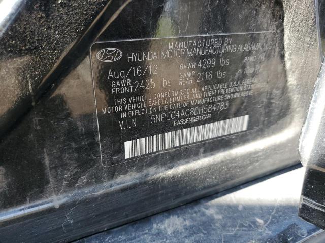 Photo 11 VIN: 5NPEC4AC8DH584783 - HYUNDAI SONATA SE 