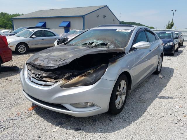 Photo 1 VIN: 5NPEC4AC8DH585660 - HYUNDAI SONATA SE 