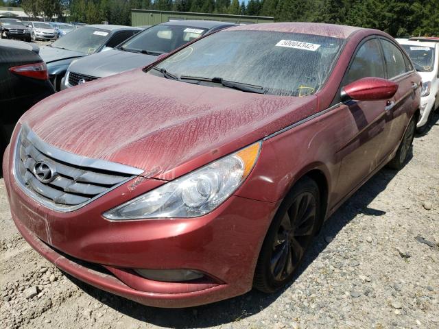 Photo 1 VIN: 5NPEC4AC8DH586436 - HYUNDAI SONATA SE 