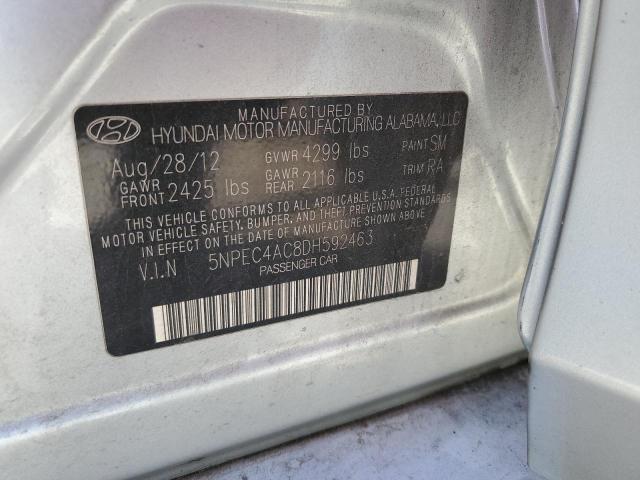 Photo 11 VIN: 5NPEC4AC8DH592463 - HYUNDAI SONATA 