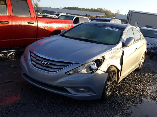 Photo 1 VIN: 5NPEC4AC8DH597257 - HYUNDAI SONATA SE 