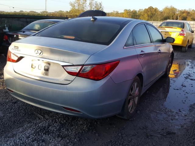 Photo 3 VIN: 5NPEC4AC8DH597257 - HYUNDAI SONATA SE 