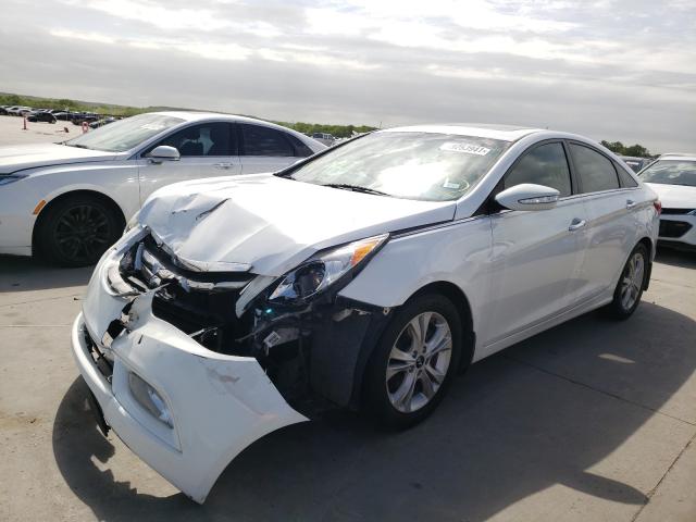 Photo 1 VIN: 5NPEC4AC8DH625123 - HYUNDAI SONATA SE 