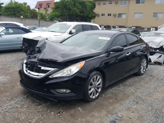 Photo 1 VIN: 5NPEC4AC8DH650247 - HYUNDAI SONATA SE 