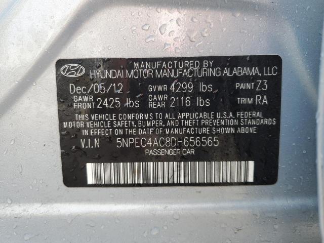 Photo 11 VIN: 5NPEC4AC8DH656565 - HYUNDAI SONATA SE 