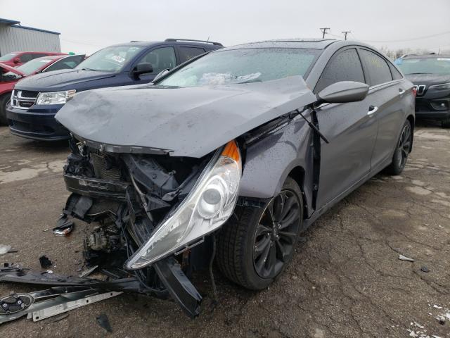 Photo 1 VIN: 5NPEC4AC8DH665072 - HYUNDAI SONATA SE 