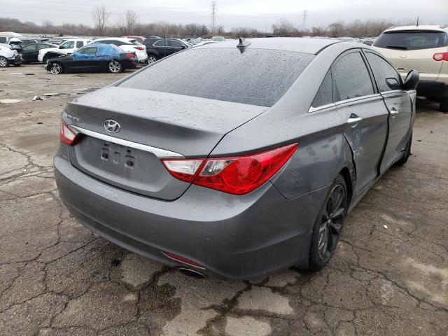 Photo 3 VIN: 5NPEC4AC8DH665072 - HYUNDAI SONATA SE 