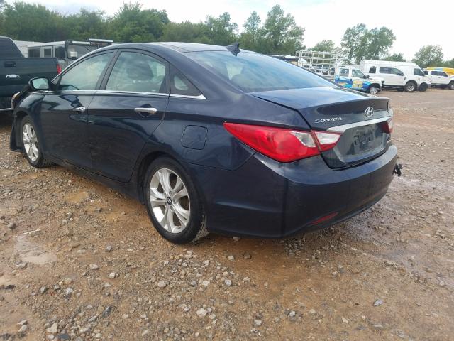 Photo 2 VIN: 5NPEC4AC8DH671499 - HYUNDAI SONATA SE 