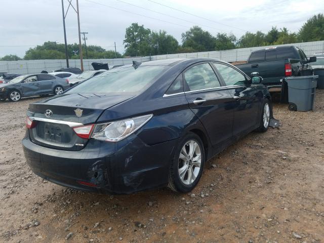 Photo 3 VIN: 5NPEC4AC8DH671499 - HYUNDAI SONATA SE 