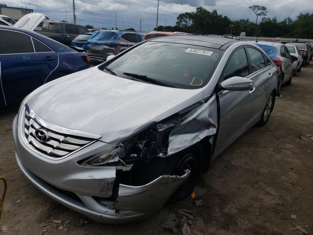 Photo 1 VIN: 5NPEC4AC8DH677724 - HYUNDAI SONATA SE 